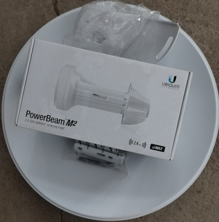 Точка доступа беспроводная UBIQUITI POWERBEAM M2-400 PBE-M2-400